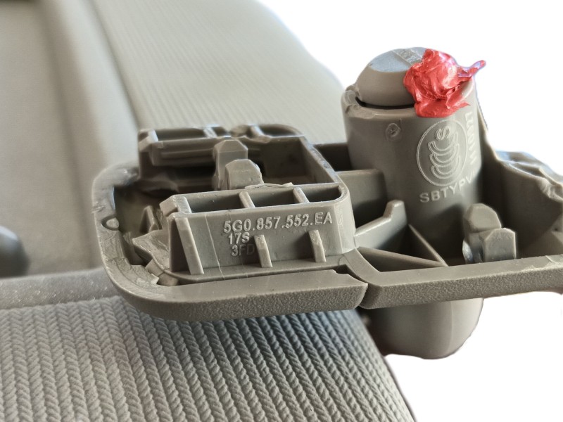 Recambio de parasol derecho para volkswagen t-roc (a11, d11) 1.0 tsi referencia OEM IAM   