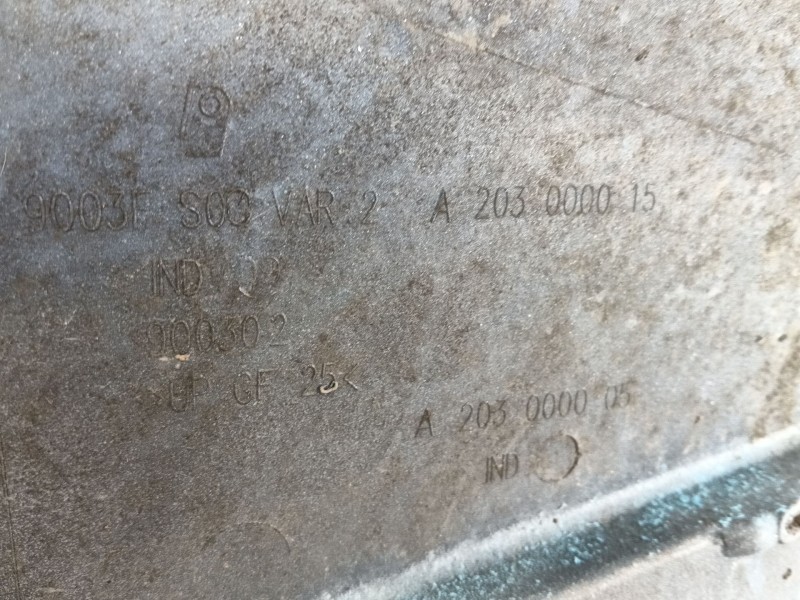 Recambio de aleta delantera izquierda para fiat ulysse (179_) 2.2 jtd referencia OEM IAM 0001493183088  