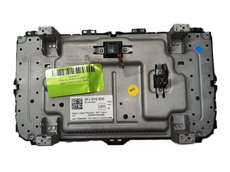 Recambio de pantalla multifuncion para seat ateca (kh7, khp) 2.0 tdi referencia OEM IAM   