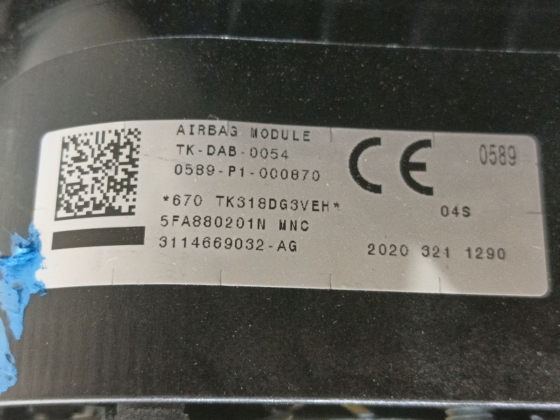 Recambio de airbag delantero izquierdo para seat ateca (kh7, khp) 2.0 tdi referencia OEM IAM 6F0880201AGAAP  
