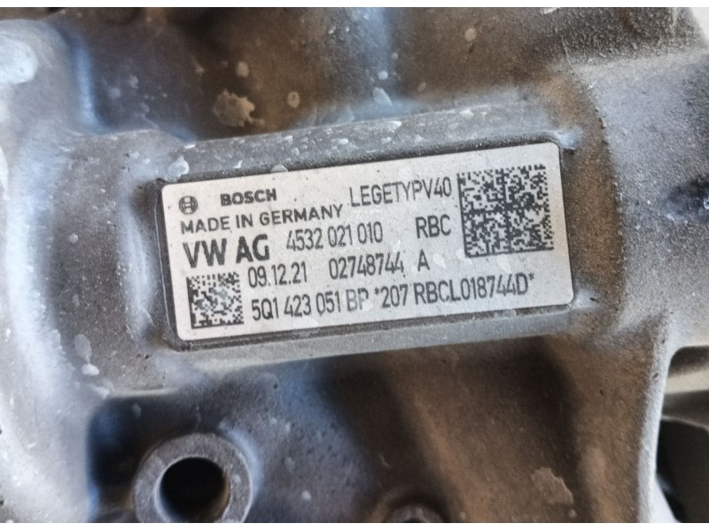 Recambio de cremallera direccion para volkswagen t-roc (a11, d11) 1.0 tsi referencia OEM IAM 5Q1423055M  