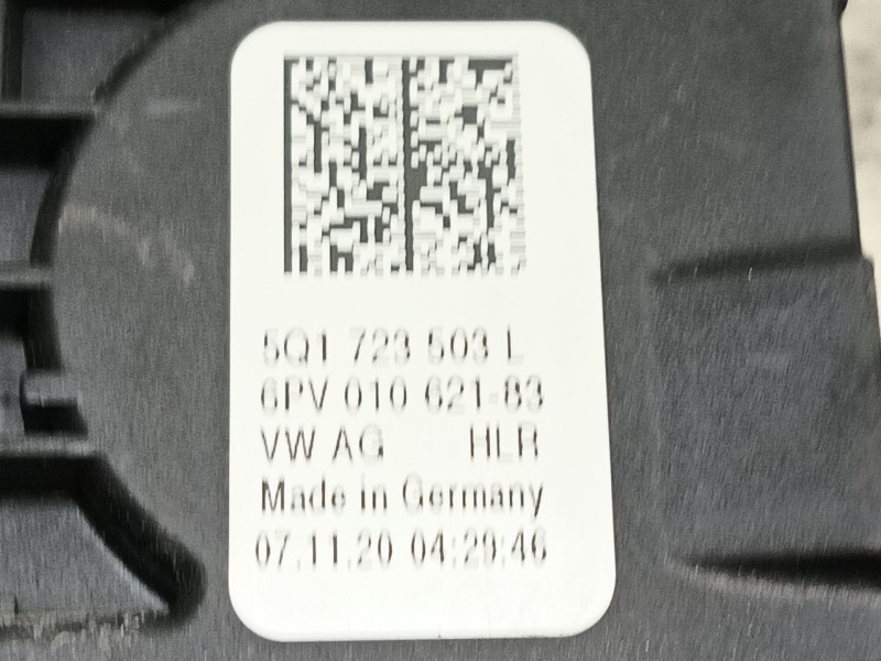 Recambio de pedal acelerador para seat ateca (kh7, khp) 2.0 tdi referencia OEM IAM 5Q1723503L  