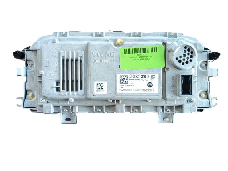 Recambio de cuadro instrumentos para volkswagen golf 1.5 etsi mhev referencia OEM IAM   