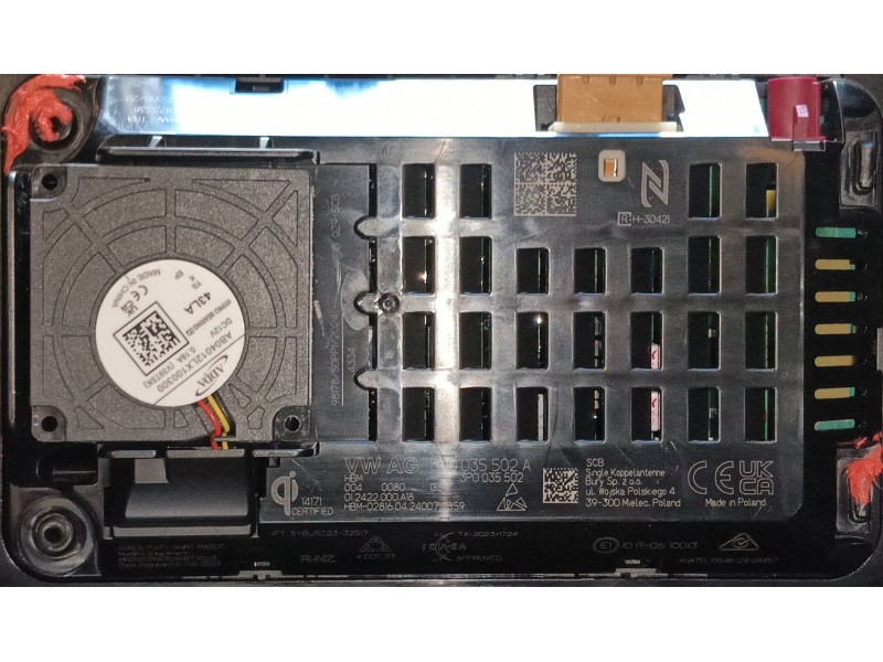 Recambio de apoyabrazos central para volkswagen golf 1.5 etsi mhev referencia OEM IAM   