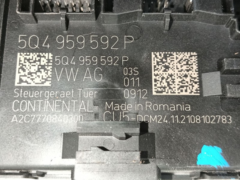 Recambio de modulo electronico para volkswagen t-roc (a11, d11) 1.0 tsi referencia OEM IAM   