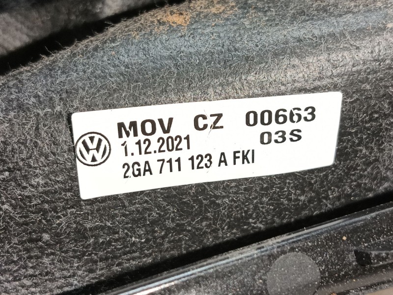 Recambio de pomo palanca cambio para volkswagen t-roc (a11, d11) 1.0 tsi referencia OEM IAM 2GA711123ADCU  