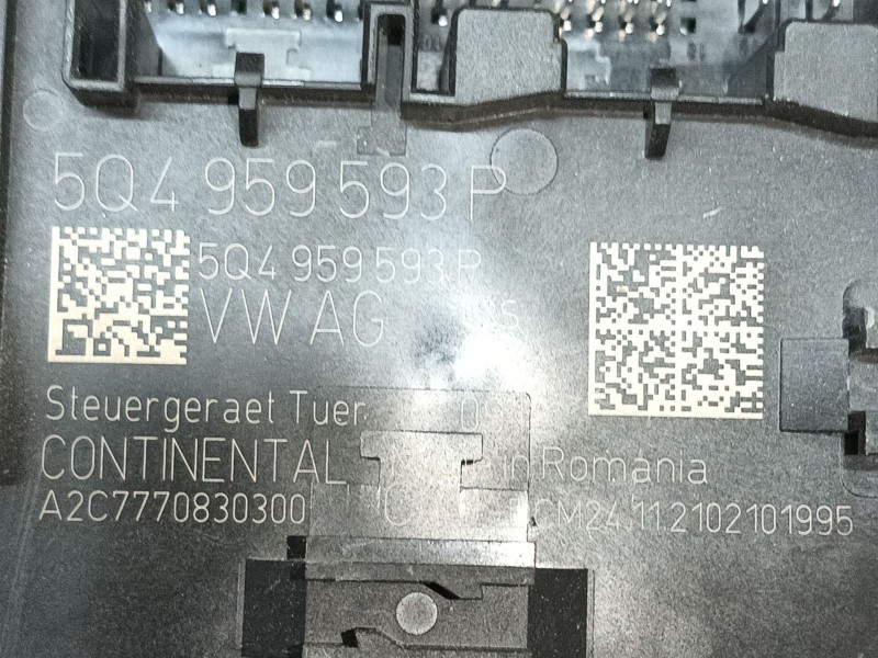 Recambio de modulo electronico para volkswagen t-roc (a11, d11) 1.0 tsi referencia OEM IAM   