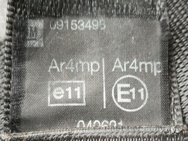 Recambio de cinturon seguridad delantero izquierdo para opel tigra (s93) 1.4 16v (f07) referencia OEM IAM   