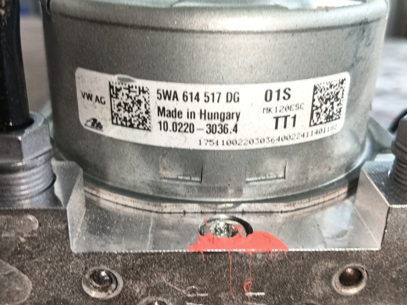 Recambio de abs para volkswagen golf 1.5 etsi mhev referencia OEM IAM 5WA614517DGBEF  