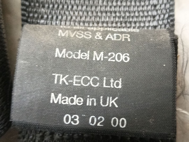 Recambio de cinturon seguridad delantero derecho para opel tigra (s93) 1.4 16v (f07) referencia OEM IAM   