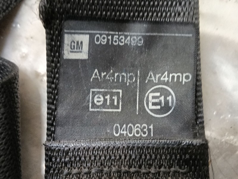 Recambio de cinturon seguridad delantero derecho para opel tigra (s93) 1.4 16v (f07) referencia OEM IAM   