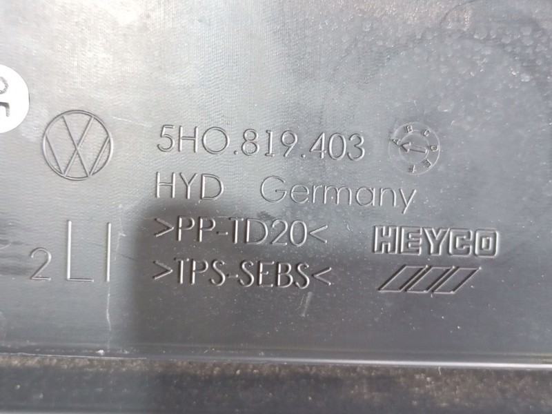 Recambio de torpedo para volkswagen golf 1.5 etsi mhev referencia OEM IAM   