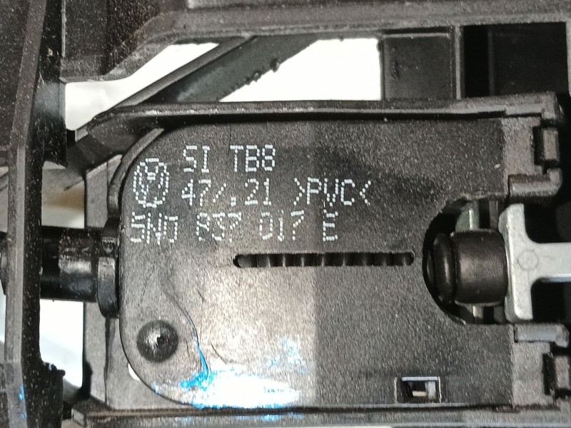 Recambio de maneta exterior delantera izquierda para volkswagen t-roc (a11, d11) 1.0 tsi referencia OEM IAM 5G0837205NGRU  