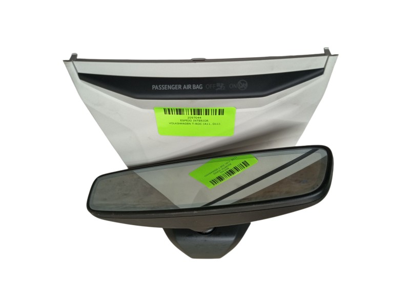 Recambio de espejo interior para volkswagen t-roc (a11, d11) 1.0 tsi referencia OEM IAM   