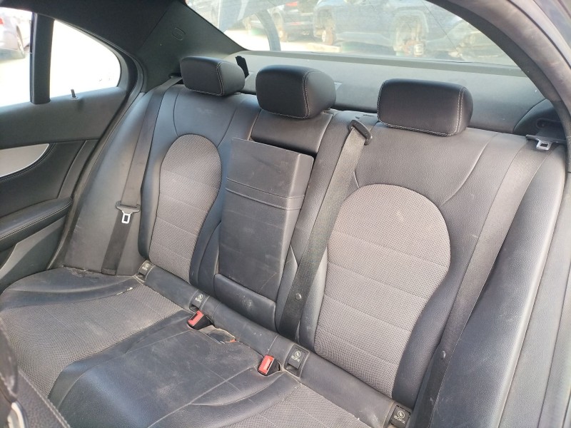 Recambio de cinturon seguridad trasero derecho para mercedes-benz clase c (w205) c 180 bluetec / d (205.036) referencia OEM IAM 