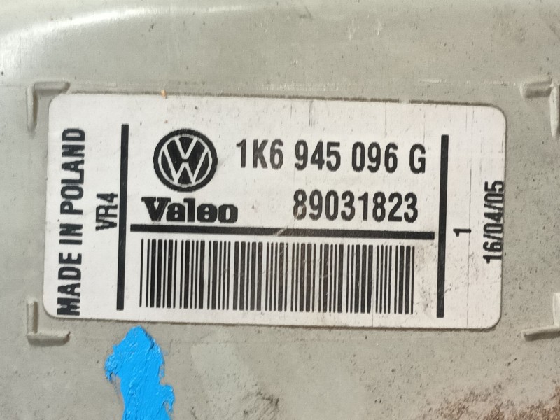 Recambio de piloto trasero derecho para volkswagen golf v (1k1) 2.0 tdi 16v referencia OEM IAM 1K6945096AA 89031823 