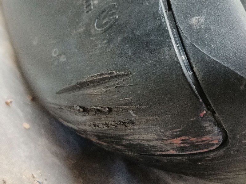 Recambio de retrovisor derecho para volkswagen polo (9n1) conceptline referencia OEM IAM 6Q1857508G ELECTRICO 5 CABLES 