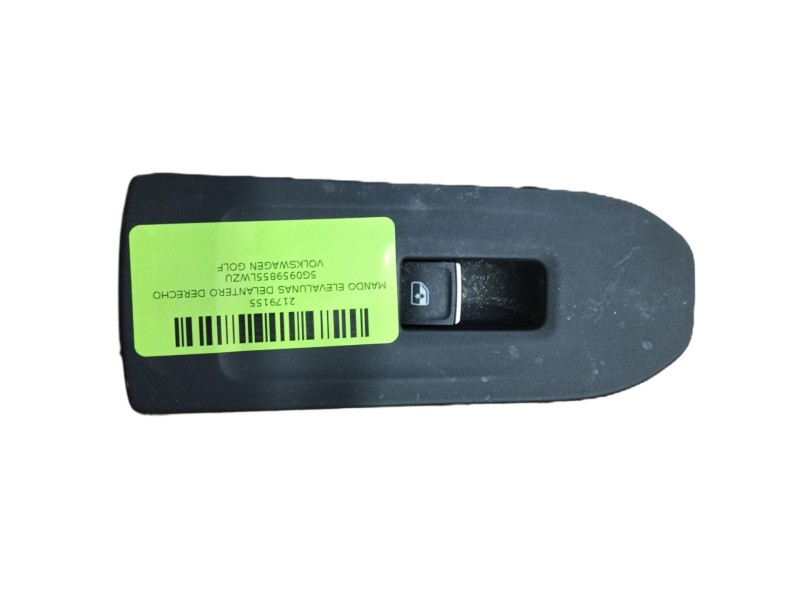 Recambio de mando elevalunas delantero derecho para volkswagen golf 1.5 etsi mhev referencia OEM IAM 5G0959855LWZU 5G0959855L 