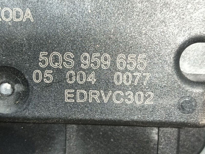 Recambio de centralita airbag para volkswagen golf 1.5 etsi mhev referencia OEM IAM 5QS959655 050040077 