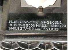 Recambio de camara trasera para volkswagen golf 1.5 etsi mhev referencia OEM IAM    2