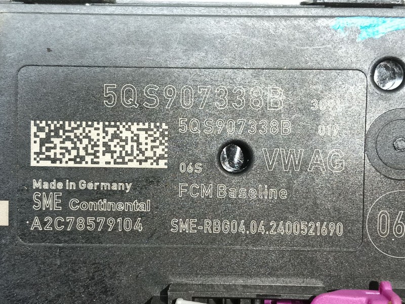 Recambio de modulo electronico para volkswagen golf 1.5 etsi mhev referencia OEM IAM   