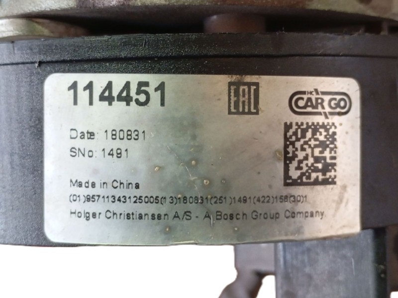 Recambio de alternador para opel combo tour 1.3 cdti 16v referencia OEM IAM 13256929 114451 