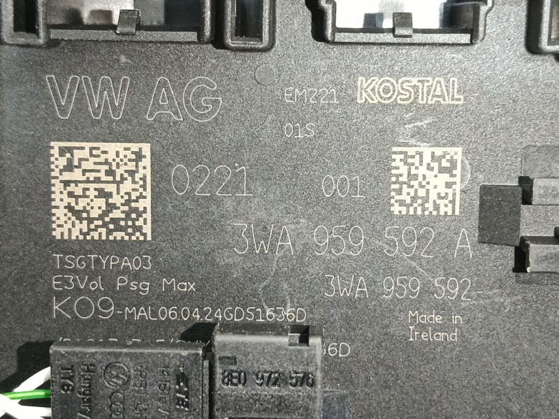 Recambio de modulo electronico para volkswagen golf 1.5 etsi mhev referencia OEM IAM   