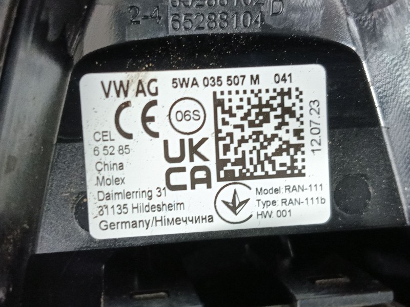 Recambio de modulo electronico para volkswagen golf 1.5 etsi mhev referencia OEM IAM   