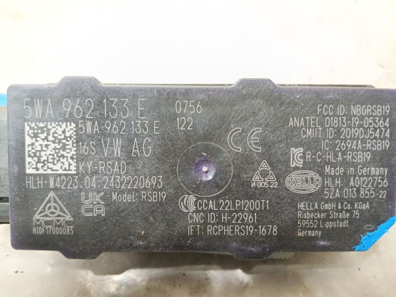 Recambio de modulo electronico para volkswagen golf 1.5 etsi mhev referencia OEM IAM   