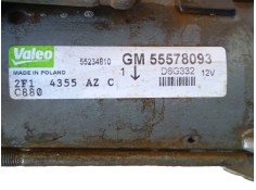 Recambio de motor arranque para opel combo tour 1.3 cdti 16v referencia OEM IAM 95524890 GM55578093  2