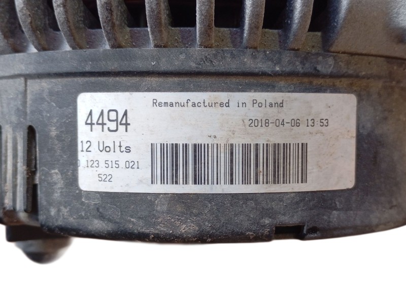 Recambio de alternador para volkswagen sharan (7m8, 7m9, 7m6) 1.9 tdi referencia OEM IAM 028903018BV 123515021522 