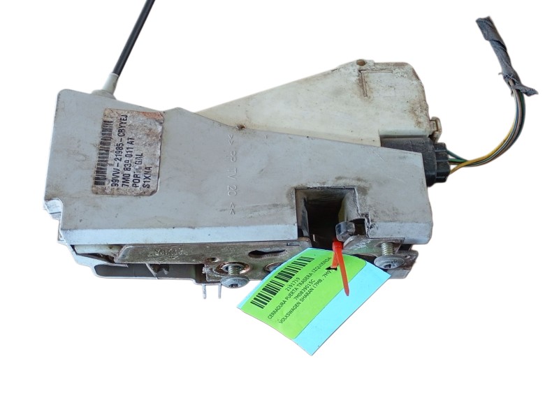 Recambio de cerradura puerta trasera izquierda para volkswagen sharan (7m8, 7m9, 7m6) 1.9 tdi referencia OEM IAM 7M0839015C 7M08