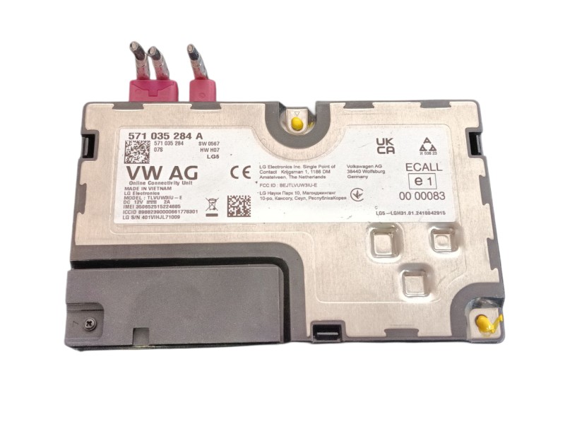 Recambio de modulo electronico para volkswagen golf 1.5 etsi mhev referencia OEM IAM  571035284A 
