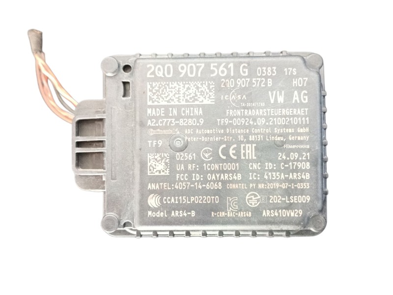 Recambio de modulo electronico para volkswagen t-roc (a11, d11) 1.0 tsi referencia OEM IAM  2Q0907561G 