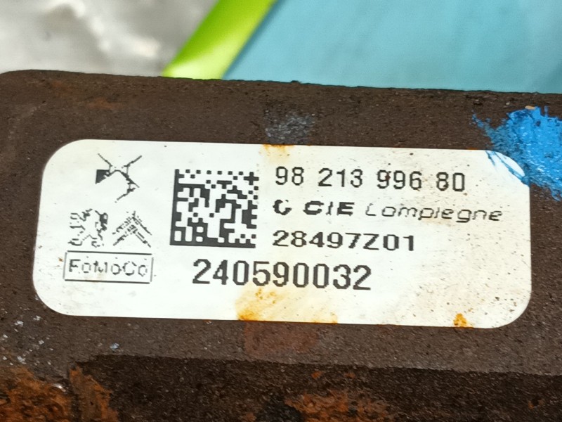 Recambio de rampa inyectora para citroën berlingo furgoneta/monovolumen (k9) 1.5 bluehdi 100 referencia OEM IAM   