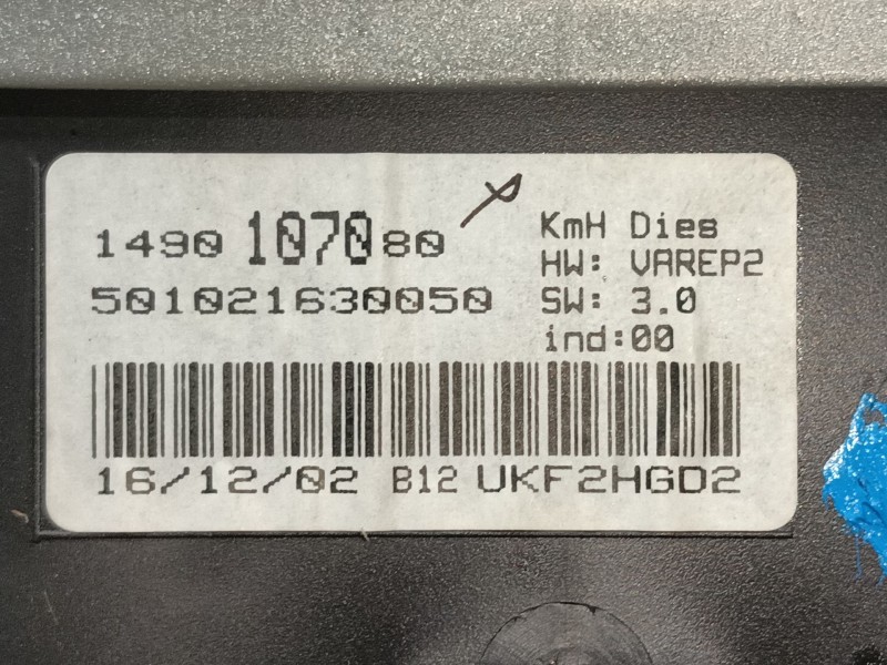 Recambio de cuadro instrumentos para fiat ulysse (179_) 2.2 jtd referencia OEM IAM   