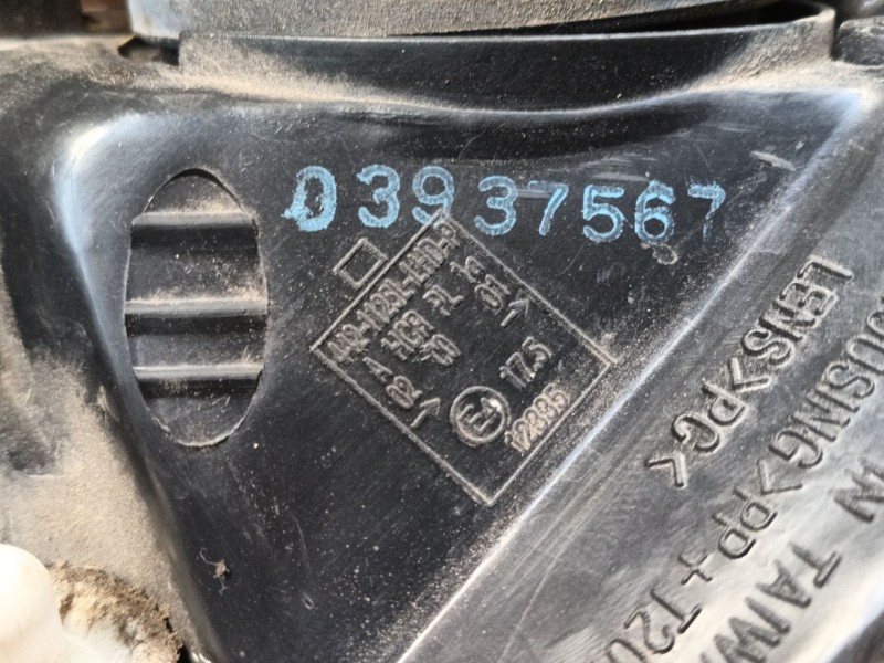 Recambio de faro izquierdo para opel combo tour 1.3 cdti 16v referencia OEM IAM 9196238  