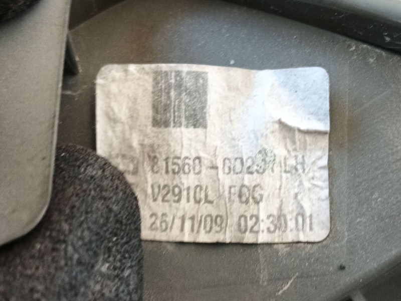 Recambio de piloto trasero izquierdo para toyota yaris (_p9_) 1.33 vvt-i (nsp90_) referencia OEM IAM  8156000257LH 