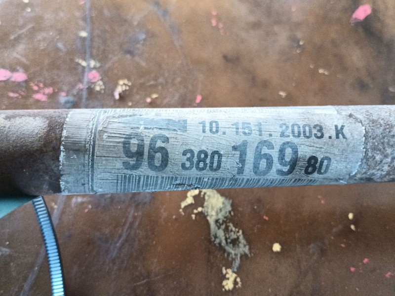 Recambio de transmision delantera izquierda para citroën c3 pluriel (hb_) 1.4 referencia OEM IAM 3272RT  