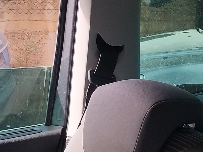 Recambio de cinturon seguridad trasero derecho para seat alhambra (710, 711) 2.0 tdi referencia OEM IAM   