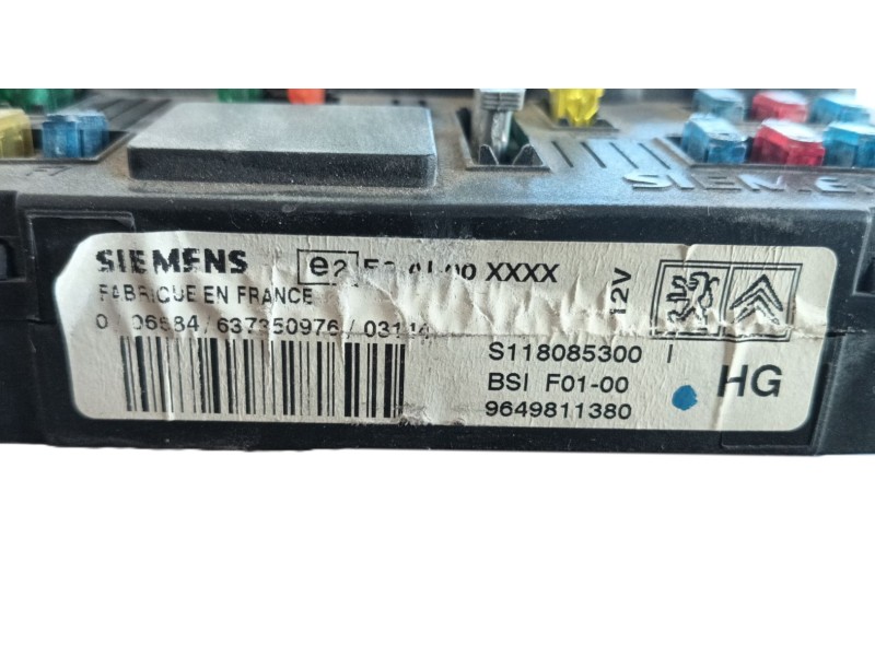 Recambio de bsi para citroën c3 pluriel (hb_) 1.4 referencia OEM IAM   