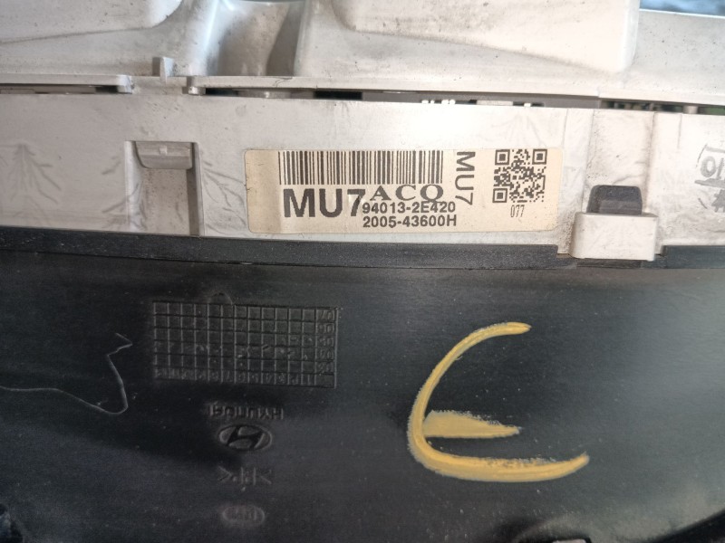 Recambio de cuadro instrumentos para hyundai tucson (jm) 2.0 crdi referencia OEM IAM 847102E000DD  