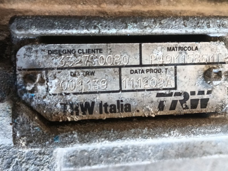 Recambio de cremallera direccion para fiat ulysse (179_) 2.2 jtd referencia OEM IAM   