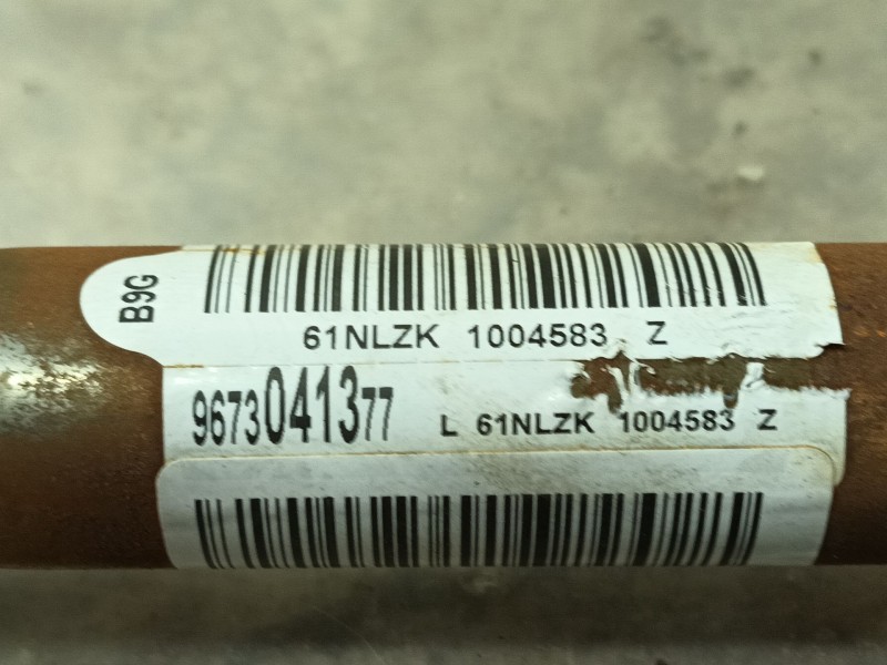 Recambio de columna direccion para peugeot partner tepee 1.6 bluehdi 100 referencia OEM IAM 4123CQ 9673041377 