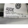 Recambio de cables para volkswagen golf vi (5k1) advance referencia OEM IAM 5K4971120DE  