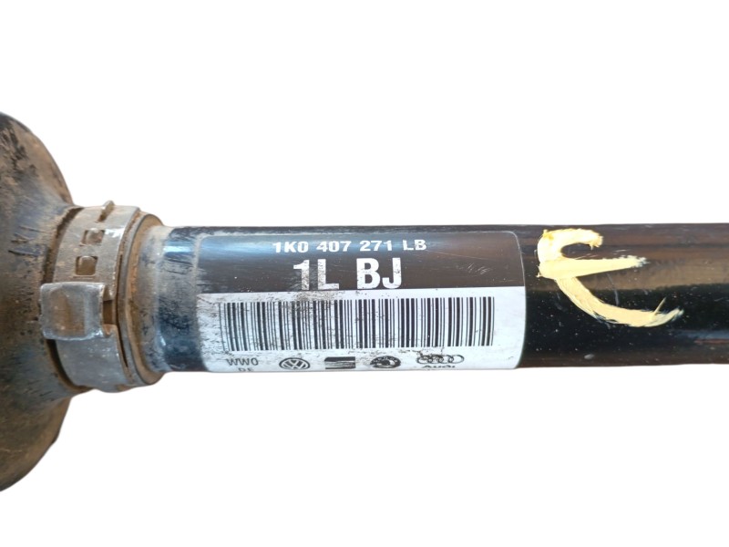 Recambio de transmision delantera izquierda para audi q2 (gab, gag) 1.6 tdi referencia OEM IAM  1K0407271LB 