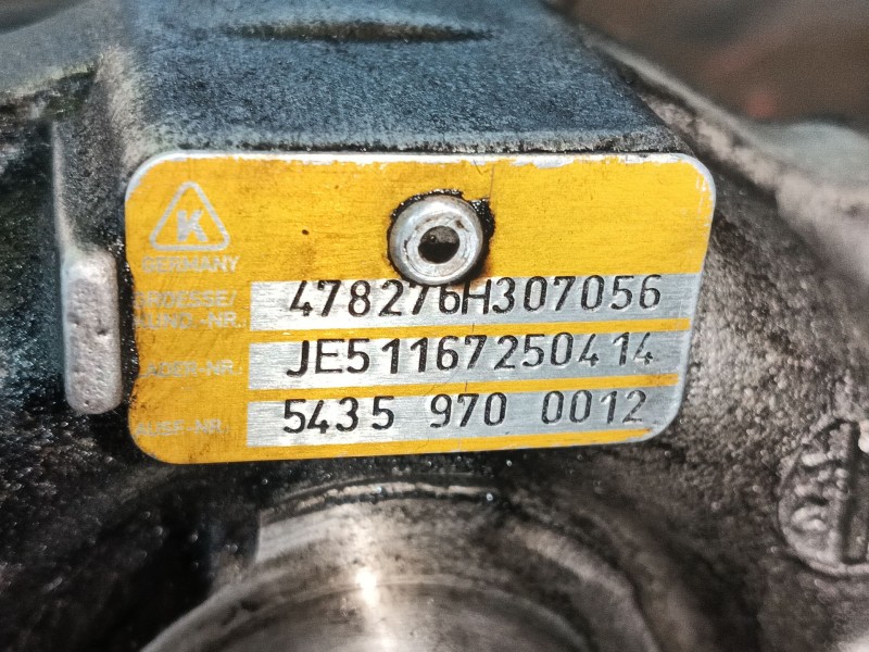 Recambio de turbocompresor para nissan note (e11, ne11) 1.5 dci referencia OEM IAM 1441100QAR  