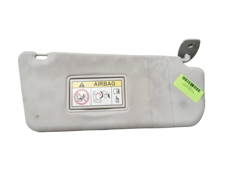 Recambio de parasol derecho para peugeot partner tepee 1.6 bluehdi 100 referencia OEM IAM 8163EX 16128210BJ 