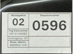 Recambio de elevalunas delantero derecho para volkswagen passat b6 (3c2) 2.0 tdi 16v referencia OEM IAM    2