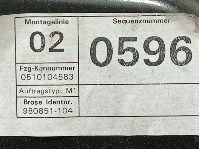 Recambio de elevalunas delantero izquierdo para volkswagen passat b6 (3c2) 2.0 tdi 16v referencia OEM IAM 3C1837461H  